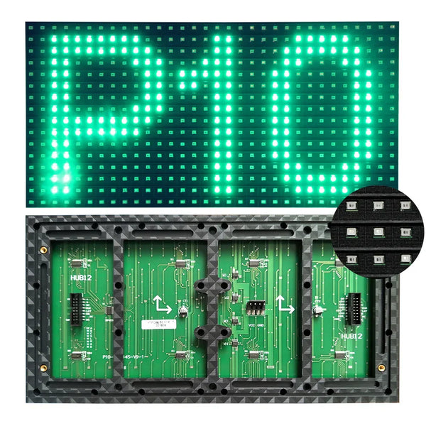 P10 SMD LED Display Board 32×16 – Semi Outdoor LED Panel Module