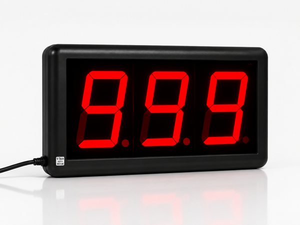 Ultra Bright 3-Digit LED Display Counter - DC-186R