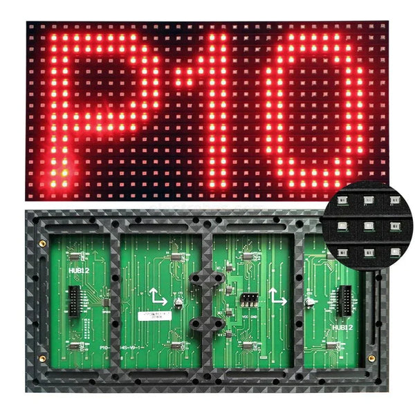P10 SMD LED Display Board 32×16 – Semi Outdoor LED Panel Module